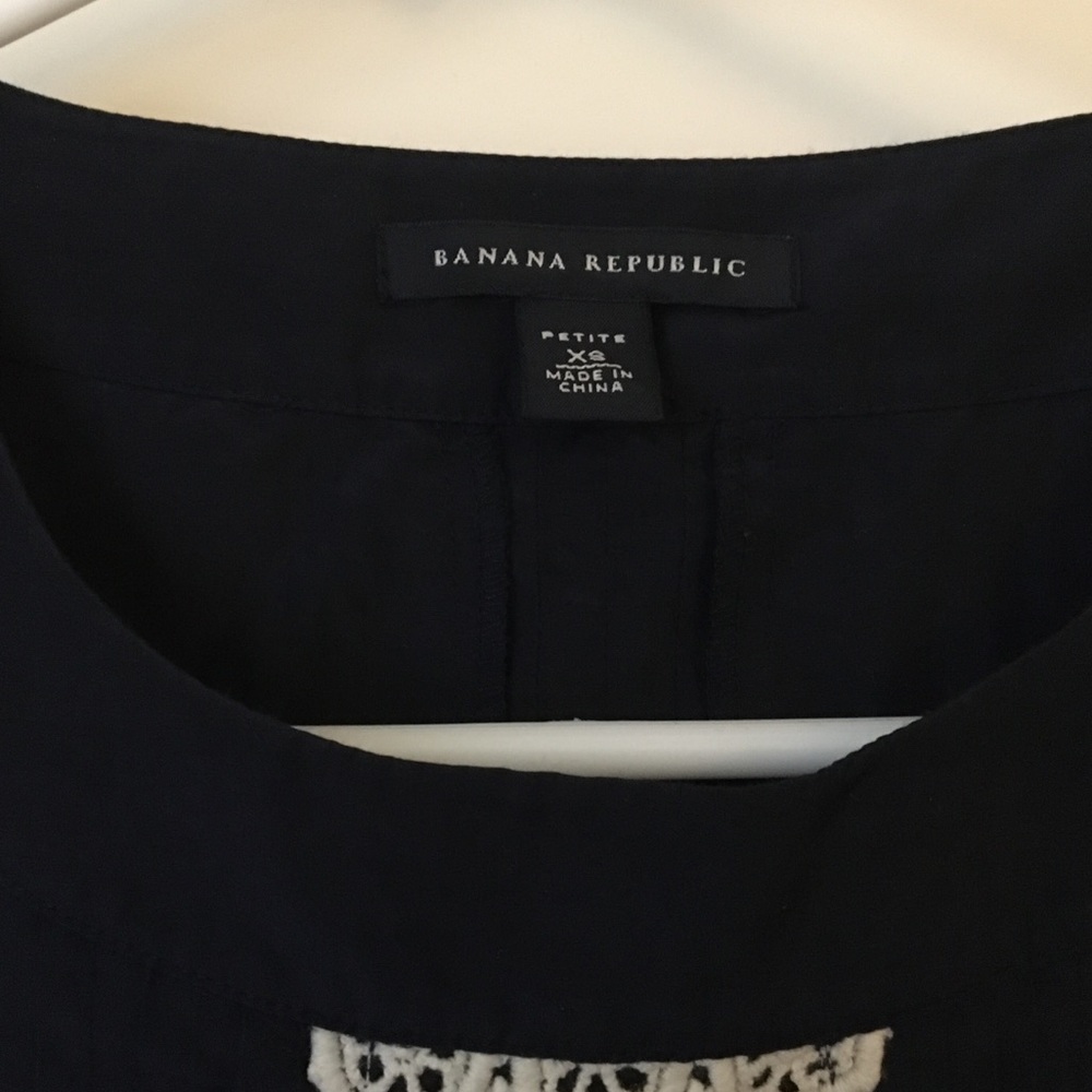 Silk cotton fitted short sleeve blouse - Picture 4 of 5